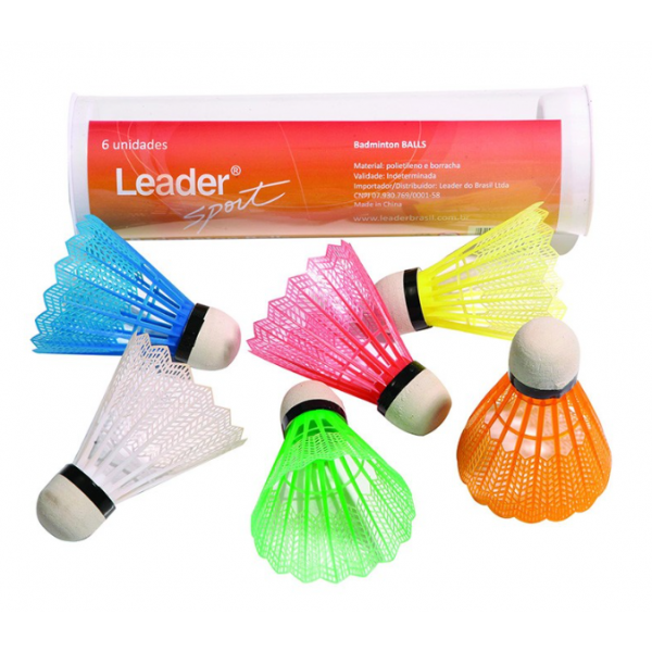 KIT PETECAS BADMINTON LIGHT C/6 PLAST