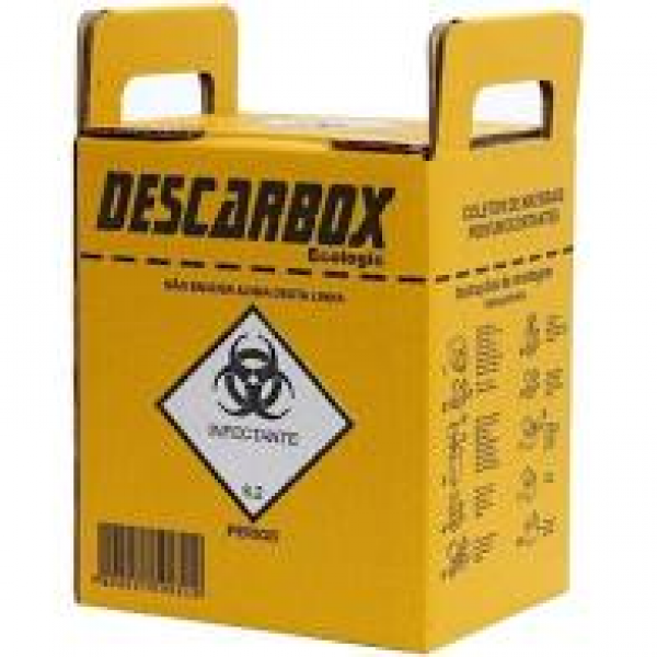 Coletor Perf 13LT Ecologic (Amarelo) Descarbox CX C/20 UN