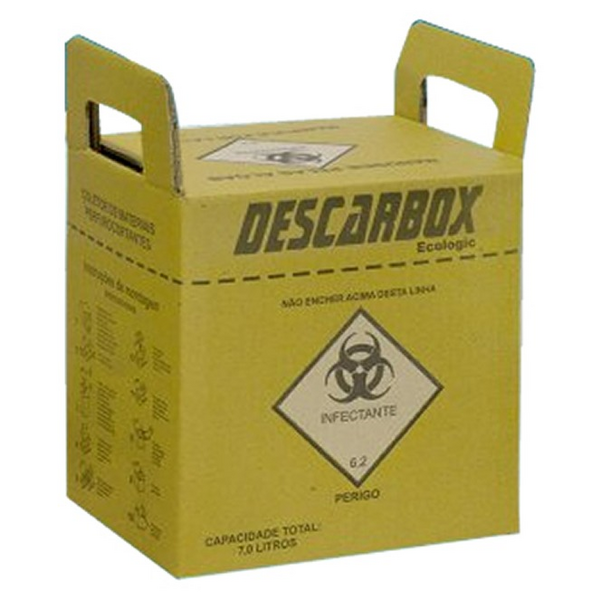 Coletor Perf 7LT Ecologic (Amarelo) Descarbox CX C/20 UN