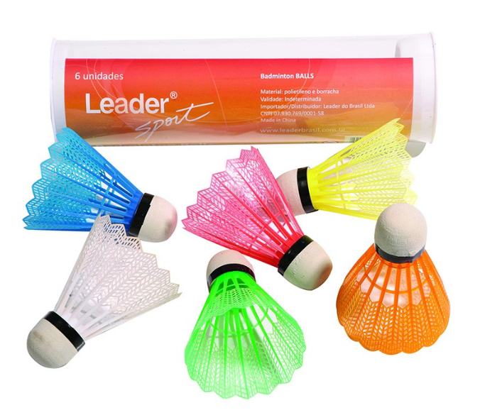 KIT PETECAS BADMINTON LIGHT C/6 PLAST
