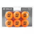 BOLA TM 3 ESTR C/6 LARANJA